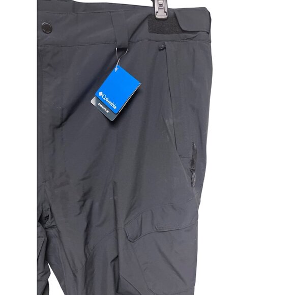 Columbia Men's Ski Pants Powder Stash Black Omni-Heat Outdoor Winter Size 3X NEW - Picture 3 of 8